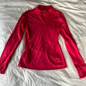 Pink Under Armour Quarter Zip